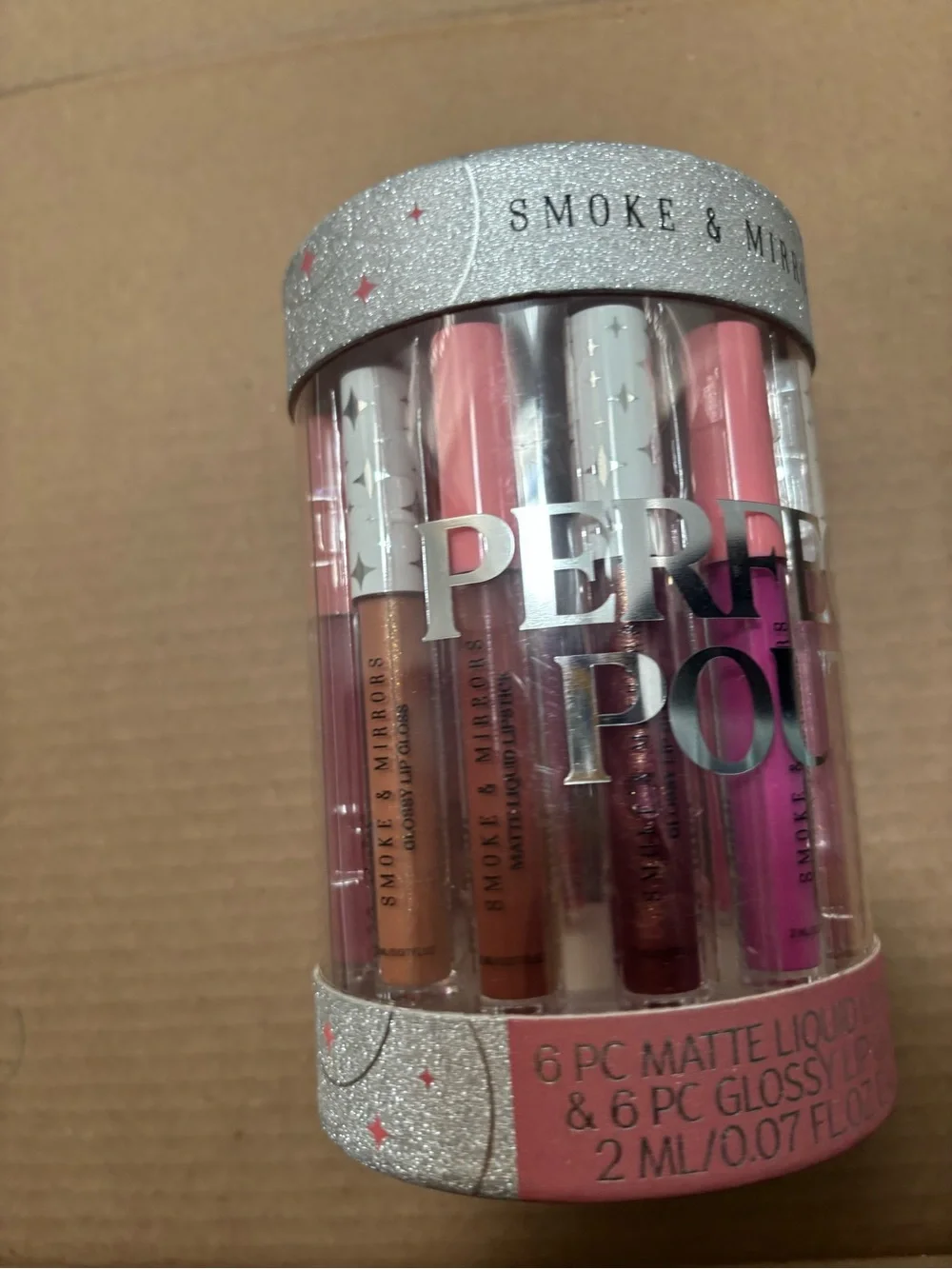 Holiday Mini Lip Gloss Trio — Pink, Coral & Purple